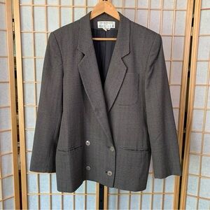 Vintage Rena Rowan for Saville Houndstooth Blazer